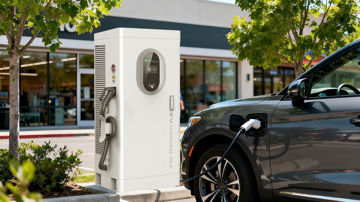 Commercial Level 3 Electric Vehicle Charging Station