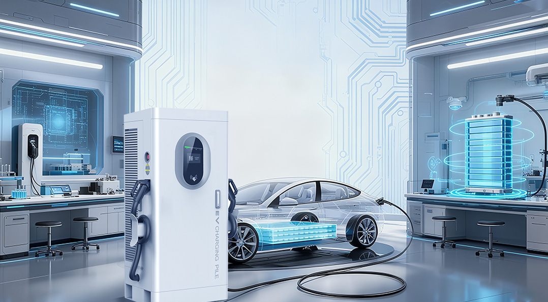 Electric Vehicle Charging Station Charging Speed Test Scenario