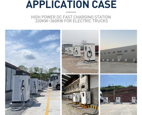 High Power DC Fast Charging Station 320kW–360kW for Electric Trucks for application