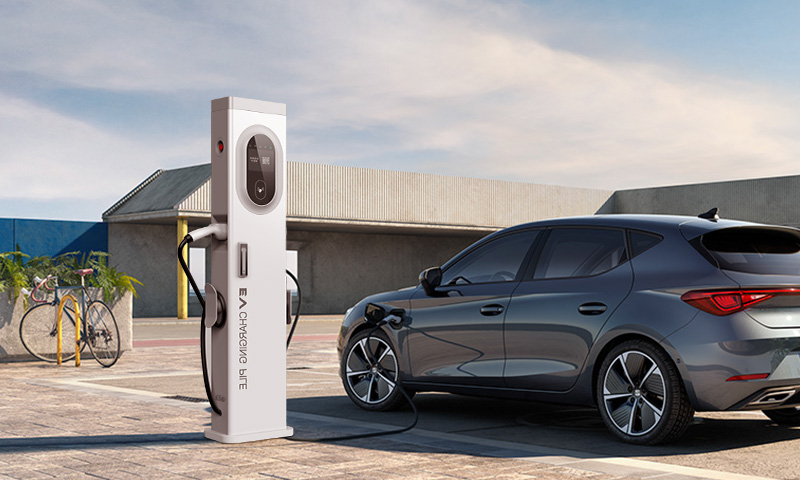 level 2 ac ev charger station