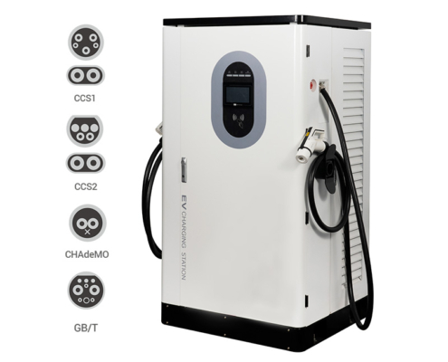 320kW-480kW DC Fast Charger for Heavy-Duty Trucks & 800V-Charging gun port Fleets-