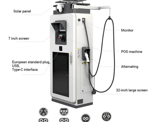 82kW ACDC integrated charging pile-product display image