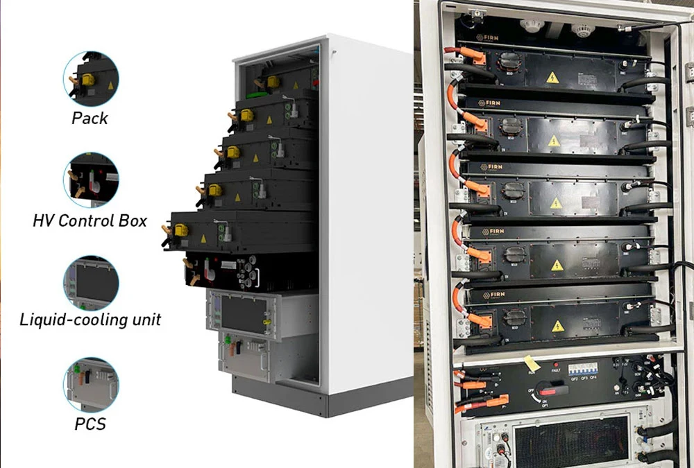 The professional internal components of a powerful Battery Energy Storage Systems.