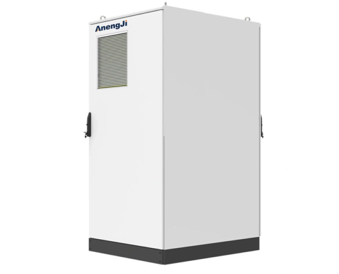 STS250/500/800-C125 energy storage STS transfer cabinet front view for large-scale liquid-cooled battery systems