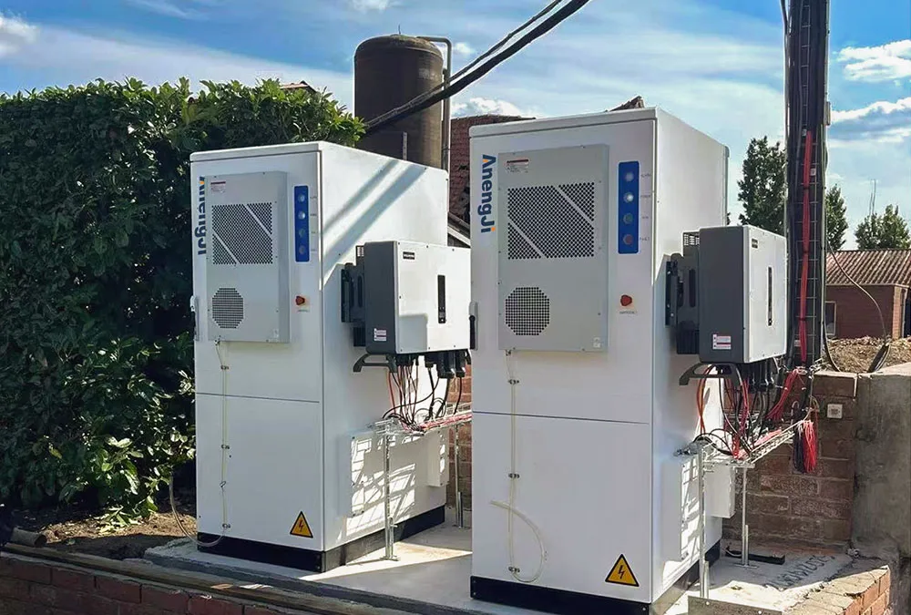 Belgium C&I energy storage system installation with ECO-E107WS PCS