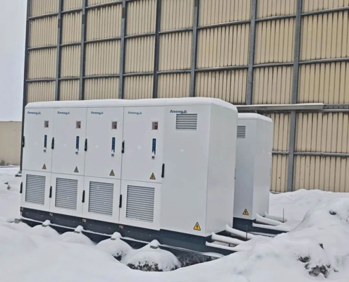 Ukraine 1MW2MWh battery energy storage system installation