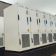 3.5MW/7.3MWh lithium ion battery energy storage installation in Romania industrial park.