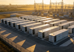 A massive installation of utility scale battery energy storage systems for grid stabilization