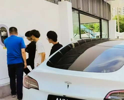 AnengJi 120kw-DC EV Charging-Station-in-Malaysia