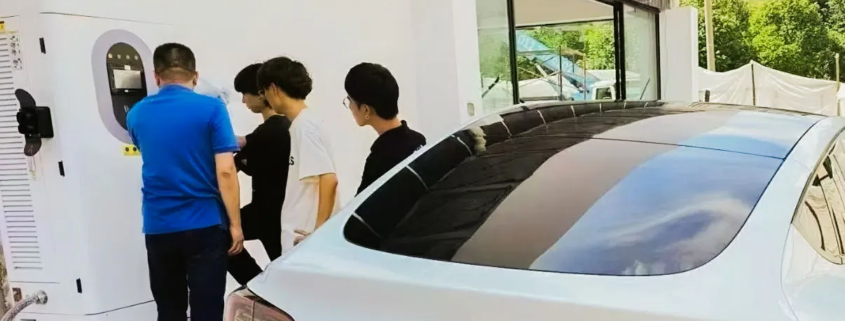 AnengJi 120kw-DC EV Charging-Station-in-Malaysia