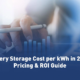 Battery Storage Cost per kWh in 2026 Pricing & ROI Guide