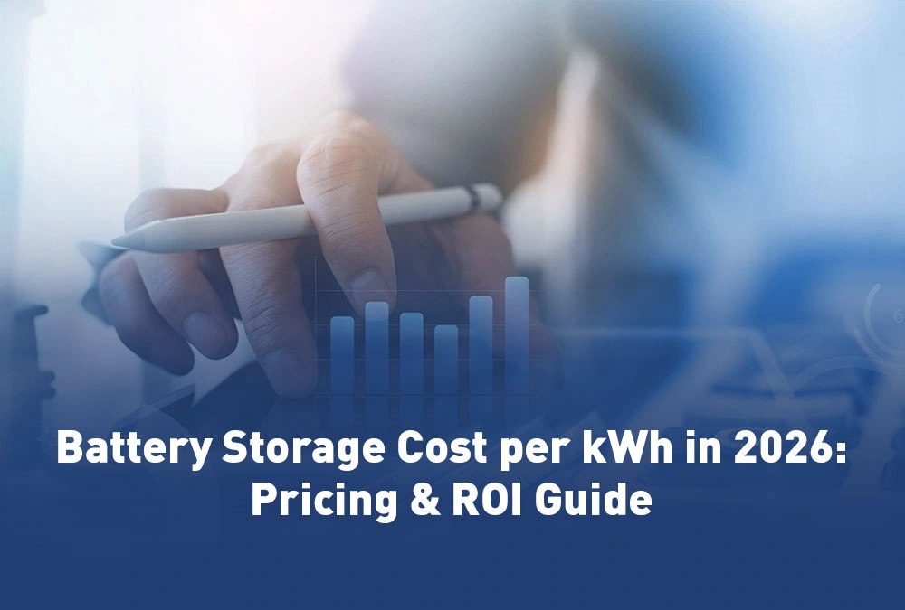 Battery Storage Cost per kWh in 2026 Pricing & ROI Guide