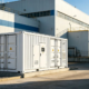 Industrial peak shaving energy storage system installed at a manufacturing facility to reduce demand charges.