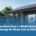 Premium 100kWh battery storage for home cabinet installed on a concrete pad outside a modern villa to provide whole home backup battery infrastructure.