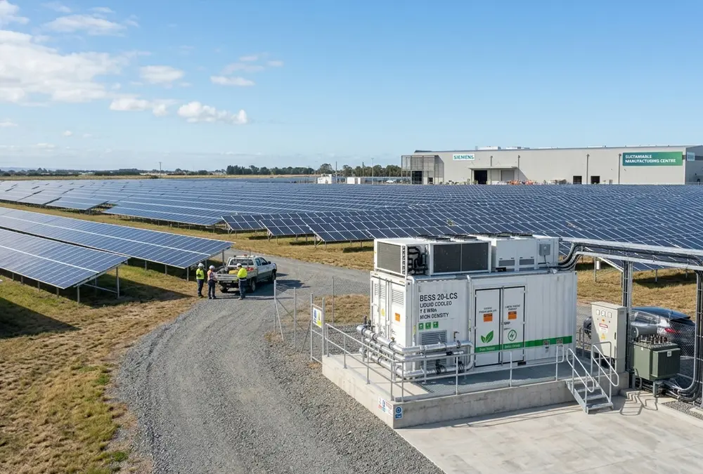Fully integrated AnengJi 1MW 2MWh battery energy storage system price optimized for commercial facility deployment.