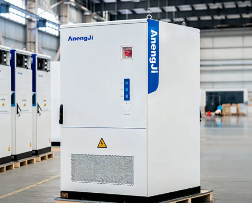 241kWh air-cooled energy storage cabinet for solar and industrial applications, integrated all-in-one BESS solution