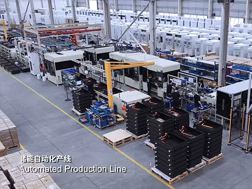 Automated lithium battery cell assembly line used in battery energy storage system manufacturing for consistent quality and high efficiency production