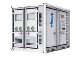 1MWh liquid-cooled containerized battery energy storage system integrated with all-in-one ESS design