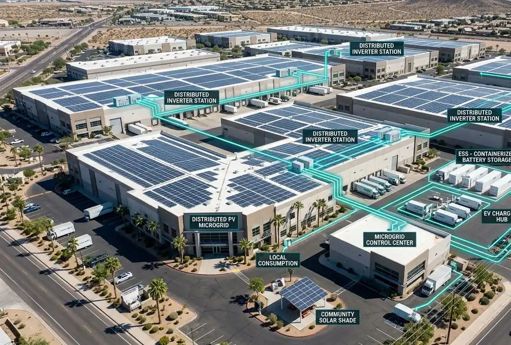commercial-industrial-distributed-solar-pv-microgrid-labeled