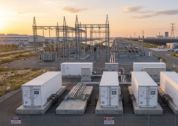 Industrial solar plus storage system installation delivered by a qualified bess battery storage supplier at a manufacturing hub