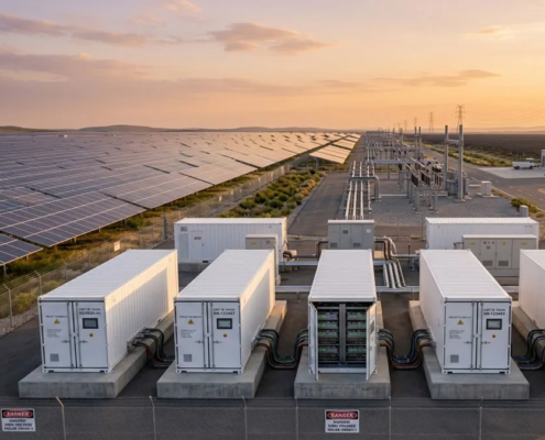Large scale containerized energy storage system for solar projects provided by a reliable BESS supplier