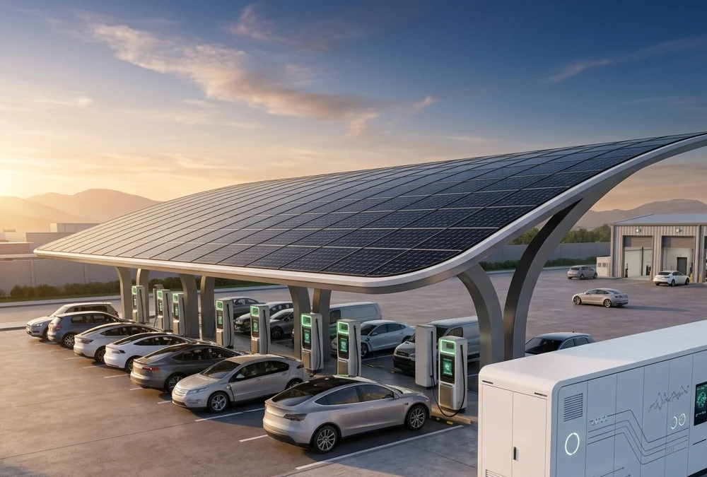 commercial-ev-charging-station-with-battery-storage