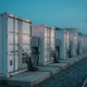 Gigawatt-scale liquid-cooled containerized BESS battery energy storage park in Europe.