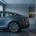 Modern garage showing Level 1 vs Level 2 EV charging setup connected to an electric vehicle