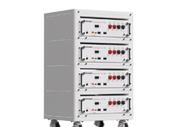 Anengji THS10 10kWh rack mount LiFePO4 battery front view for solar energy storage