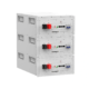 THS15 48V 280Ah LiFePO4 battery stack with multiple units for home solar storage system