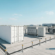 BESS PCS, transformer and protected switchgear at a European industrial energy storage site