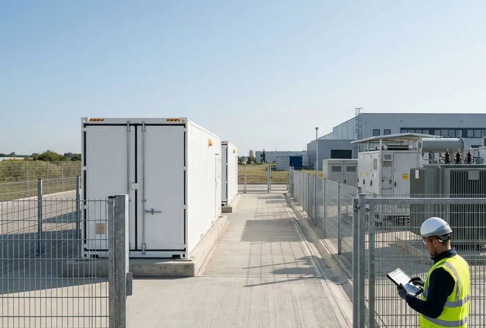 European stationary BESS on concrete foundations for an EU Battery Regulation compliance review
