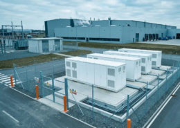 What is peak shaving at a European factory with a safely separated battery energy storage system